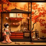 絹の微笑み：日本の伝統人形の神秘的な魅力